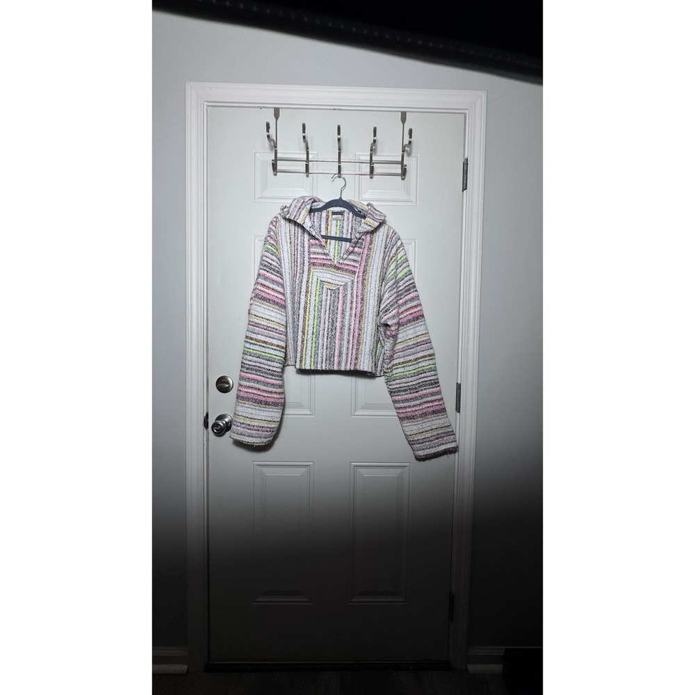 Vtg Earthbound Trading Co. Molina Baja Hoodie Mexico Size XL Long Sleeves - Picture 2 of 10